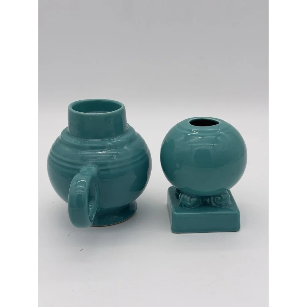 Fiestaware turquoise pottery